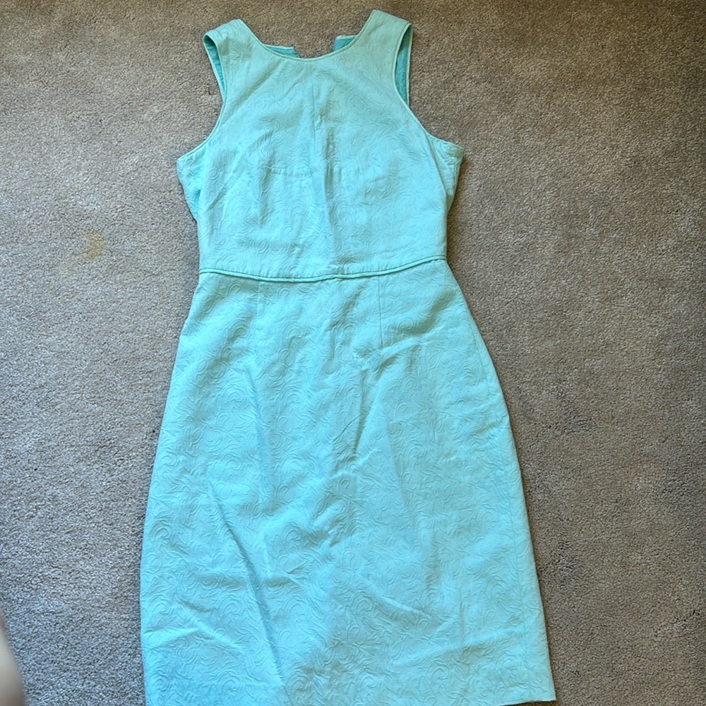 J. Crew Mint Sheath Dress